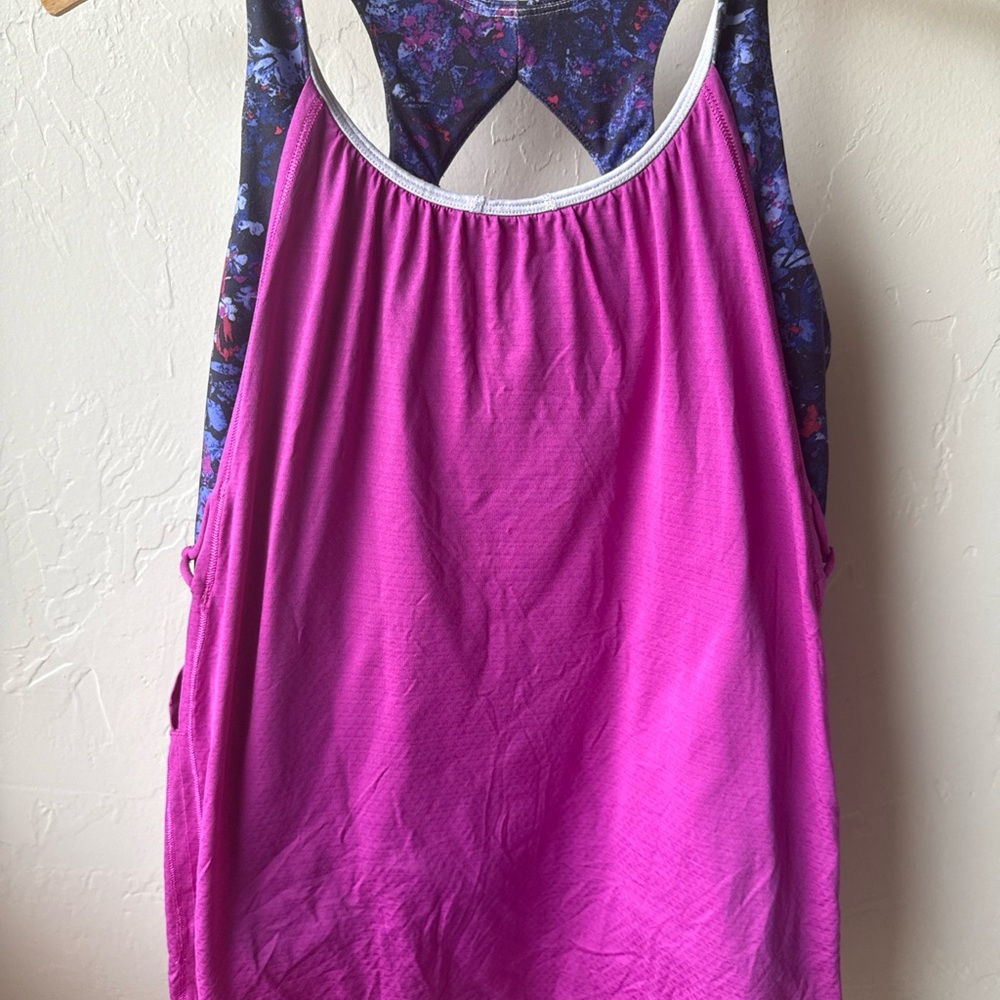 Ivivva By Lululemon Magenta Pink Purple Tank Top Size 14 Preowned Athletic Top